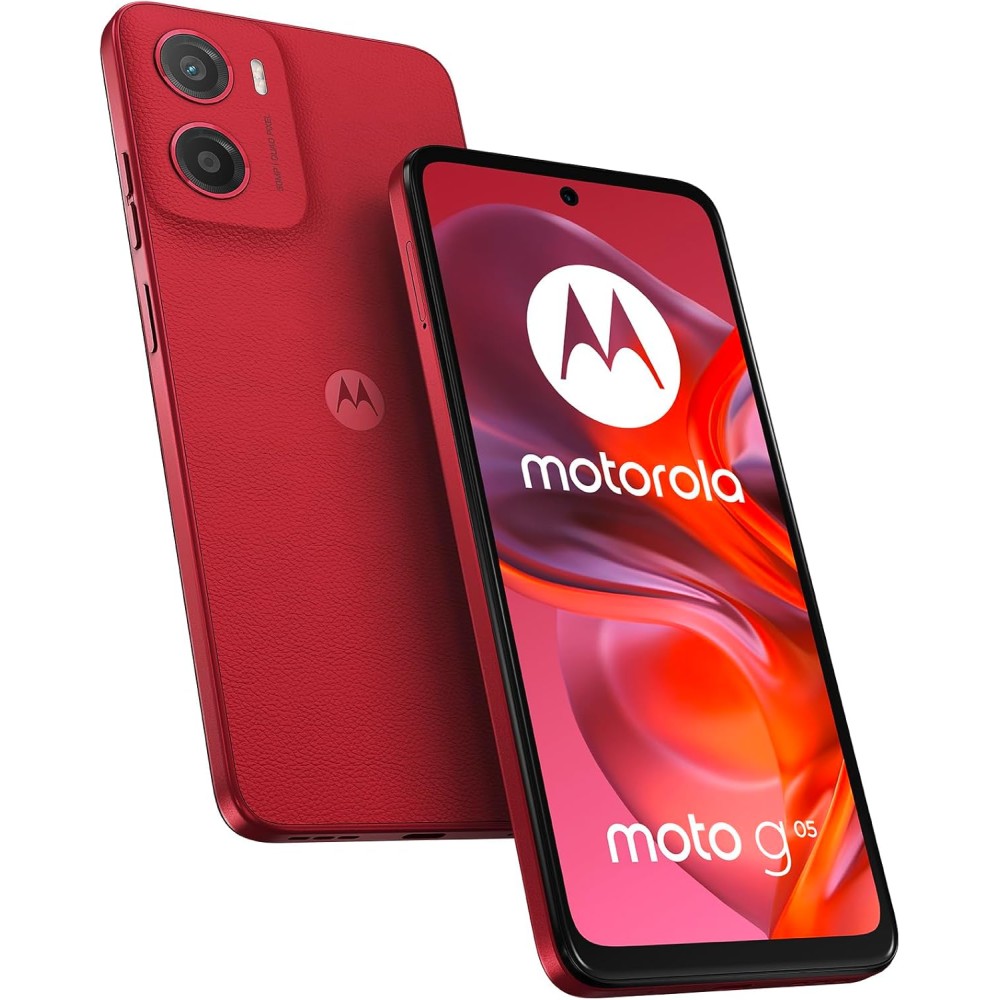 SMARTPHONE MOTOROLA MOTO G05 4+256GB DUOS PLUM RED