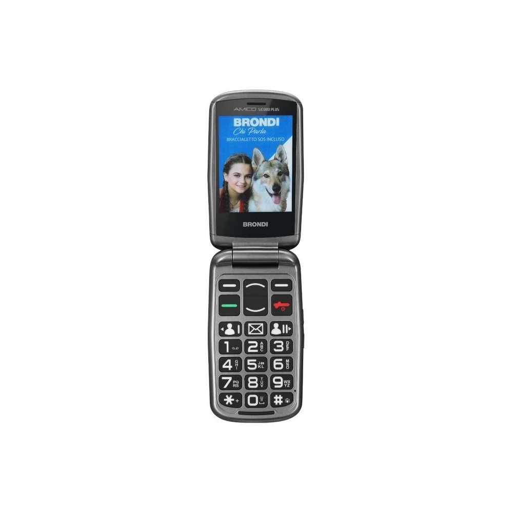 CELLULARE BRONDI FOX DUOS AZZURRO ITALIA