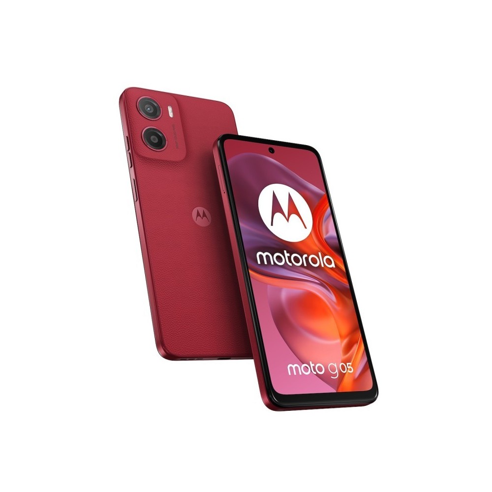SMARTPHONE MOTOROLA G05 4+128GB PLUM RED TALIA