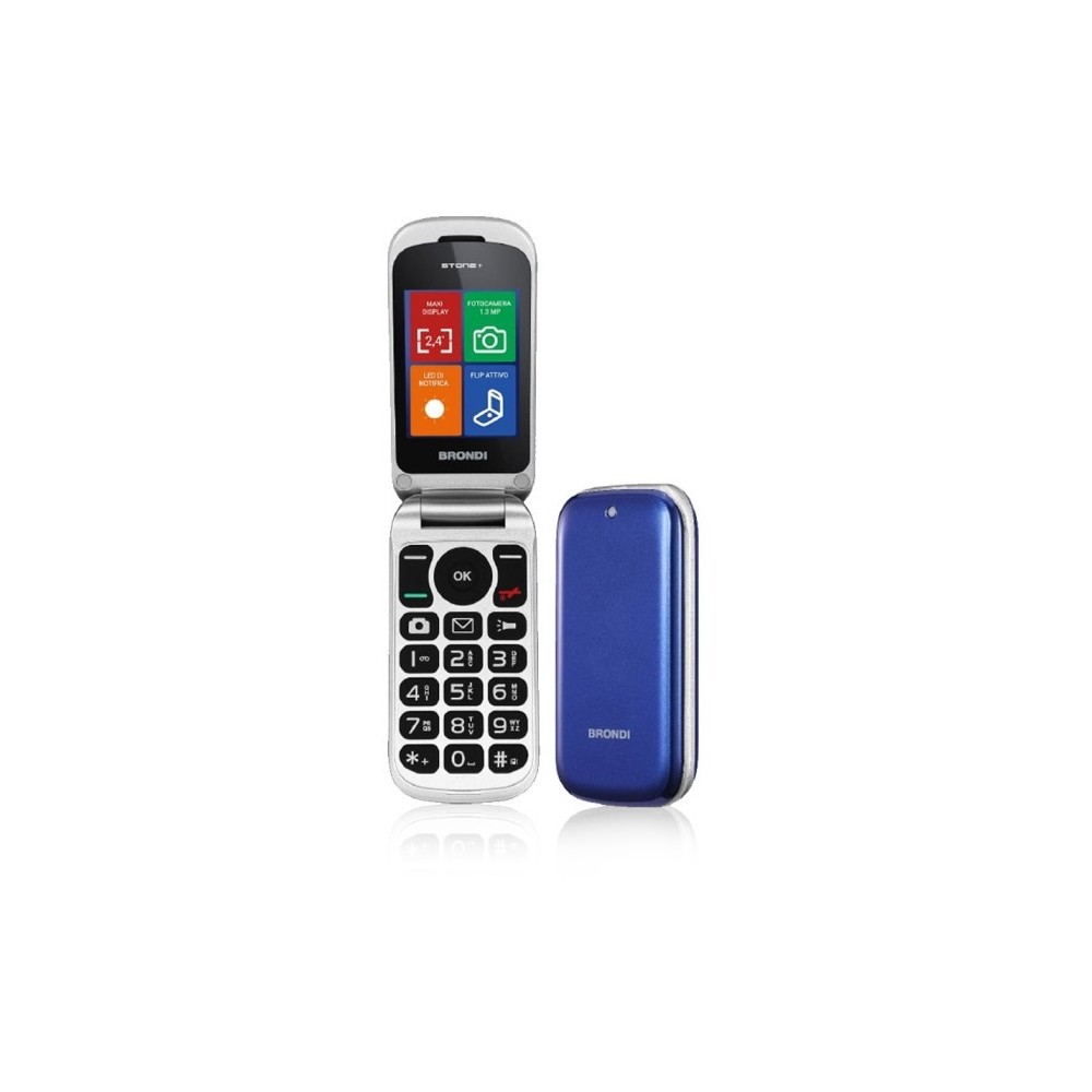 CELLULARE BRONDI STONE+ DUOS BLUE ITALIA