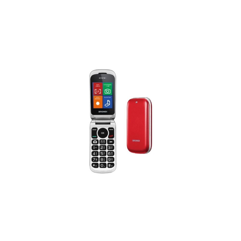 CELLULARE BRONDI STONE+ DUOS RED ITALIA