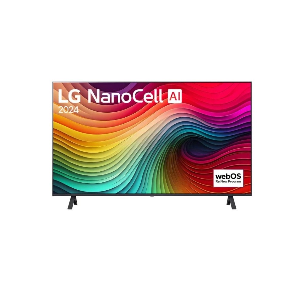 TV NANOCELL 43" LG 4K 43NANO81T3A SMART TV EUROPA BLACK