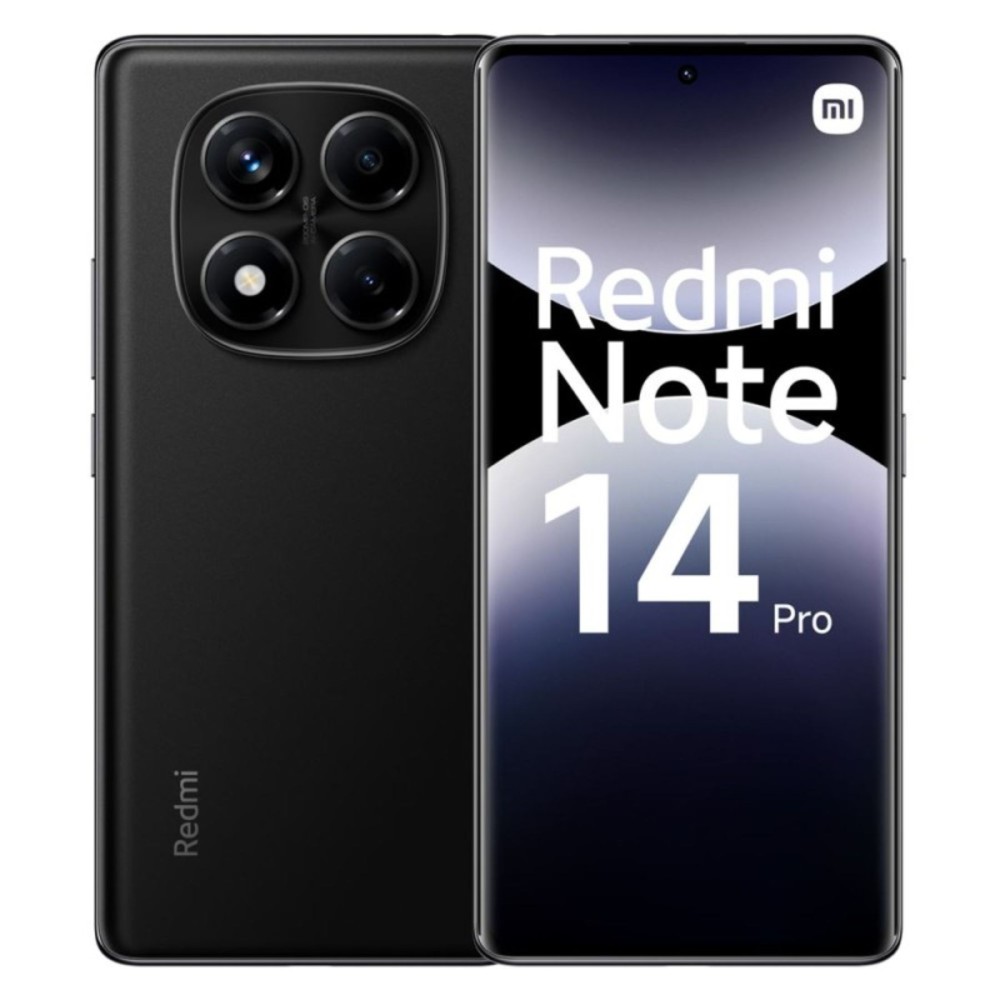 SMARTPHONE XIAOMI REDMI NOTE 14 PRO 4G 8+256GB DUOS MIDNIGHT BLACK ITALIA