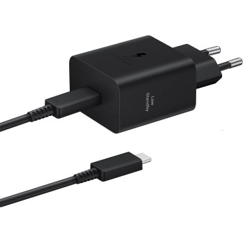CARICABATTERIA DA RETE SAMSUNG SUPER FAST CHARGING 45W USB-C EP-T4511XBEGEU + CAVO TYPE-C BLACK