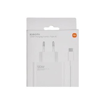CARICABATTERIA DA RETE 120W XIAOMI BHR9462EU USB-A + CAVO TYPE-C WHITE