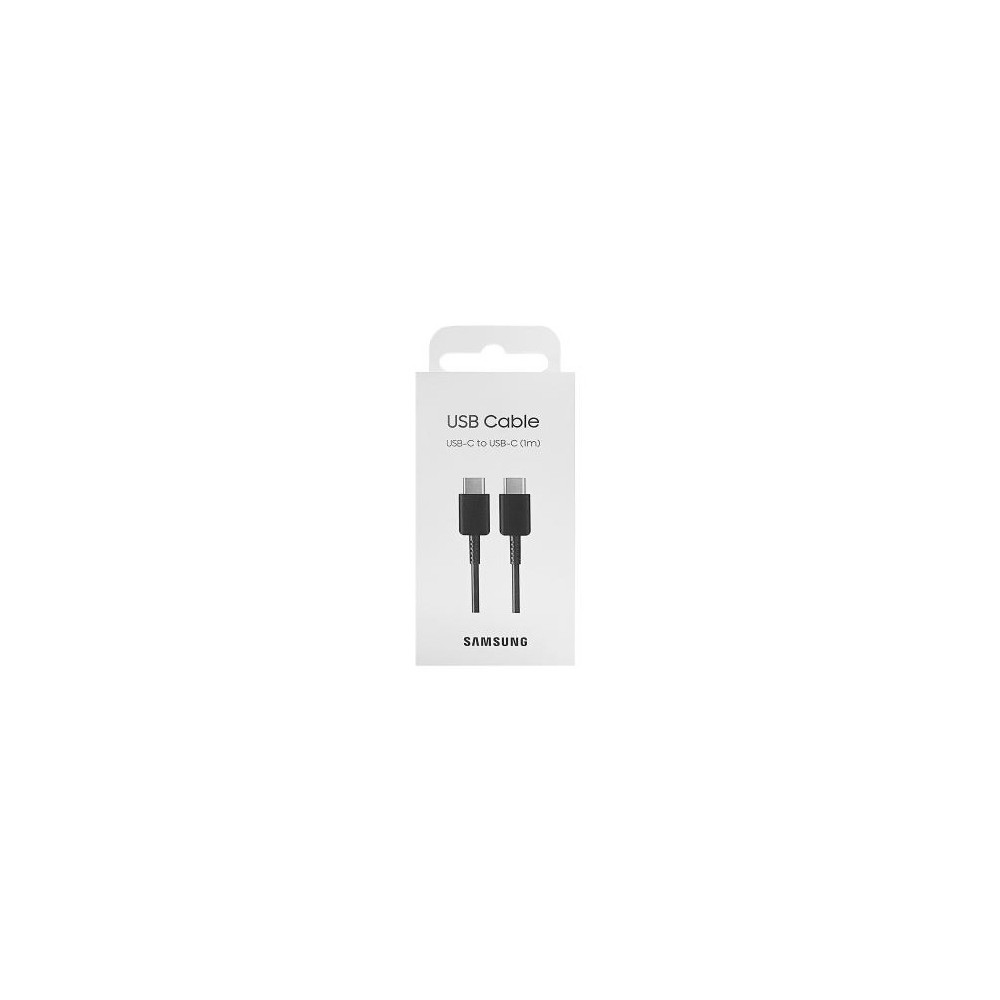 CAVO DI RICARICA SAMSUNG USB-C A USB-C 1M EP-DA705BBEGWW NERO