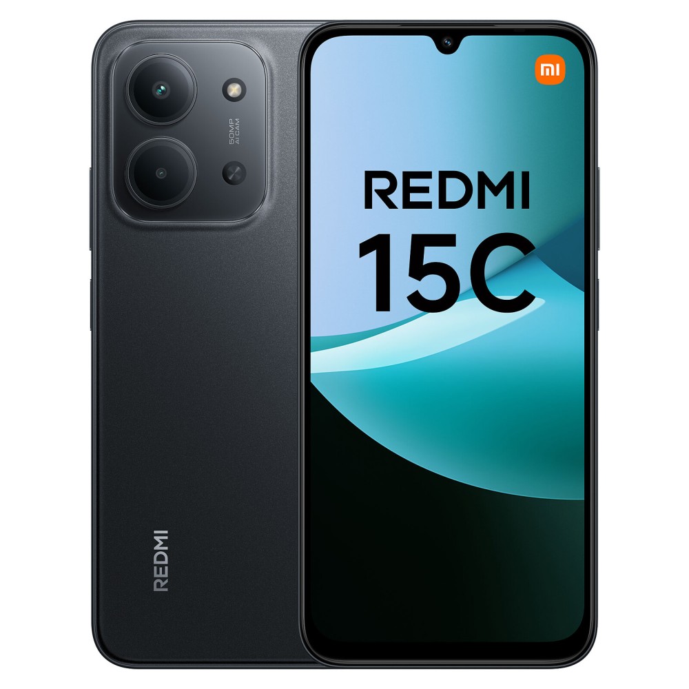 SMARTPHONE XIAOMI REDMI 15C NFC 4+4+256GB DS MIDNIGHT BLACK