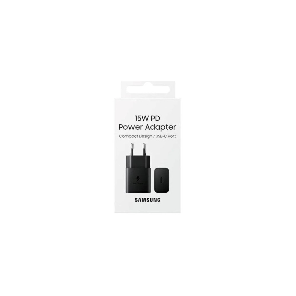 CARICABATTERIE SAMSUNG 15W USB-C NERO
