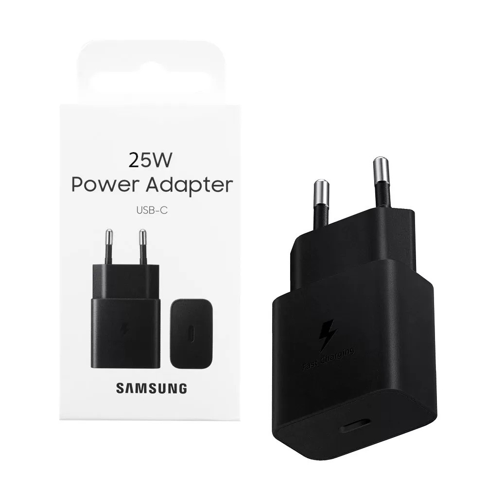 CARICABATTERIE SAMSUNG 25W USB-C NERO