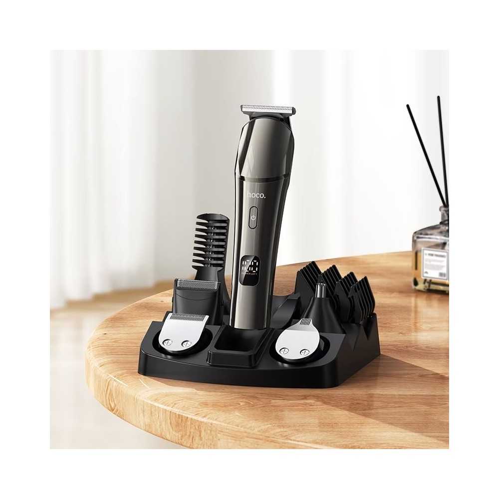 SET TAGLIACAPELLI HOCO 600MAH HP26 NERO