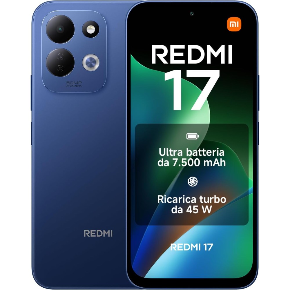 SMARTPHONE XIAOMI REDMI 17 4+128GB DEEP BLUE