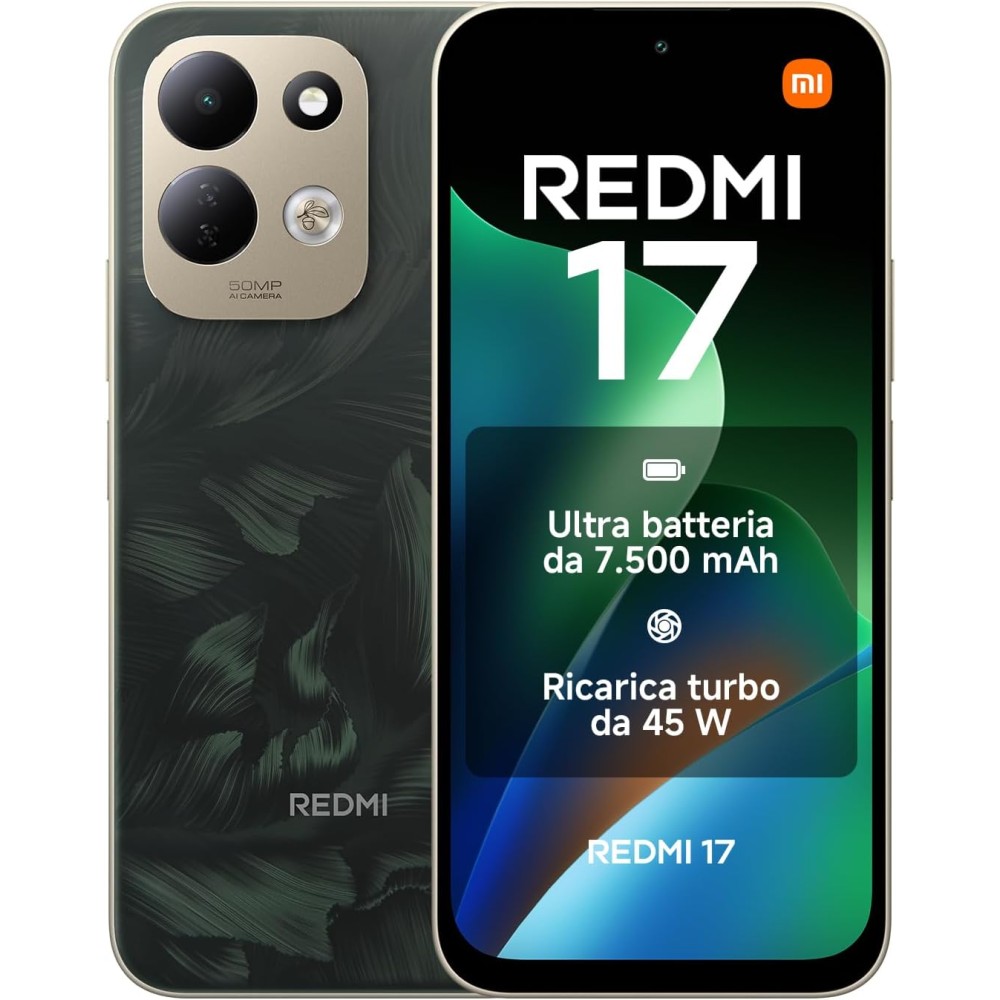 SMARTPHONE XIAOMI REDMI 17 4+128GB OAK GREEN