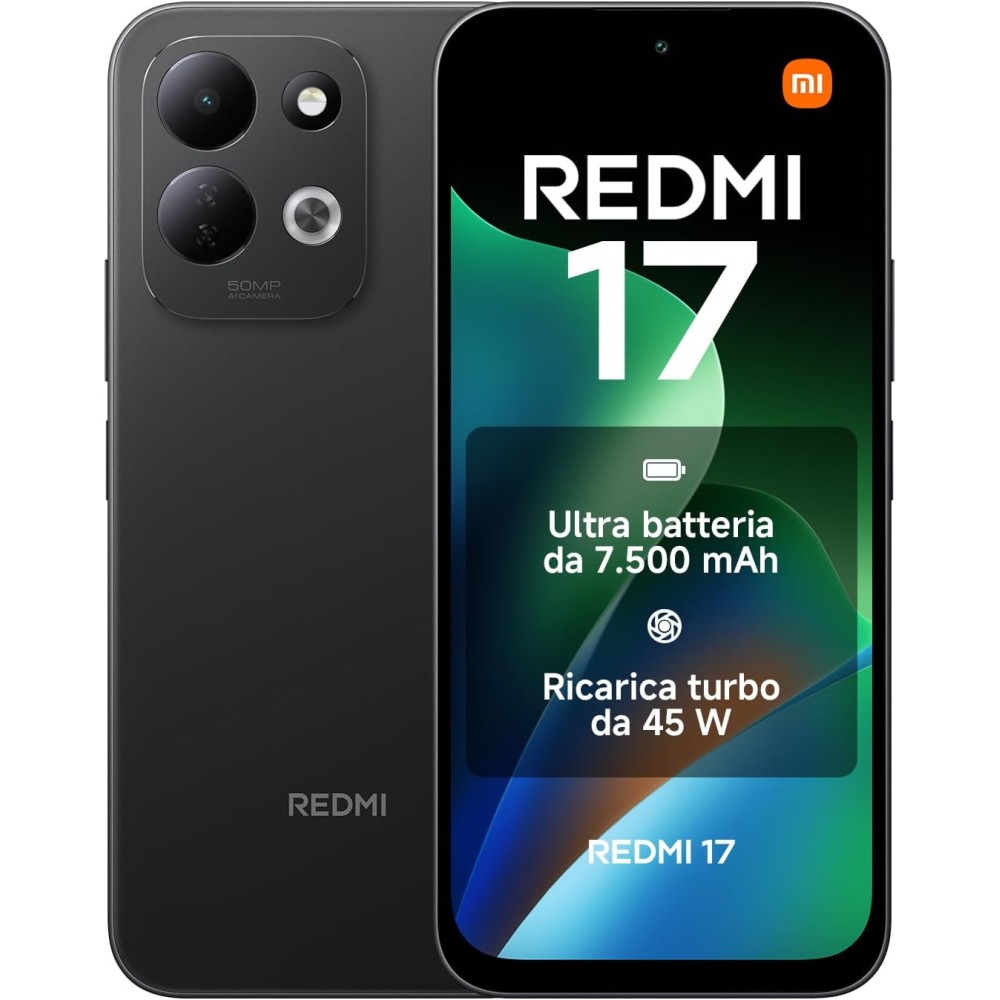 SMARTPHONE XIAOMI REDMI 17 4+256GB BLACK