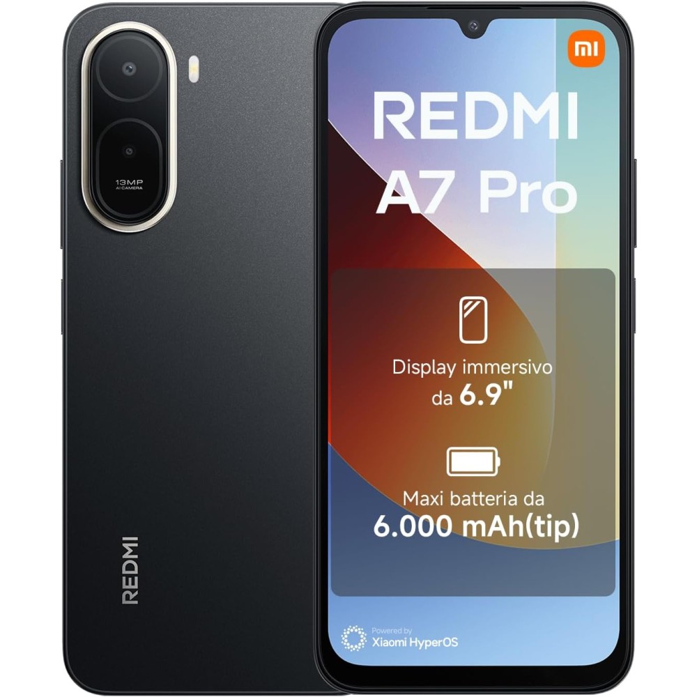 SMARTPHONE XIAOMI REDMI A7 PRO 4+128GB MIDNIGHT BLACK