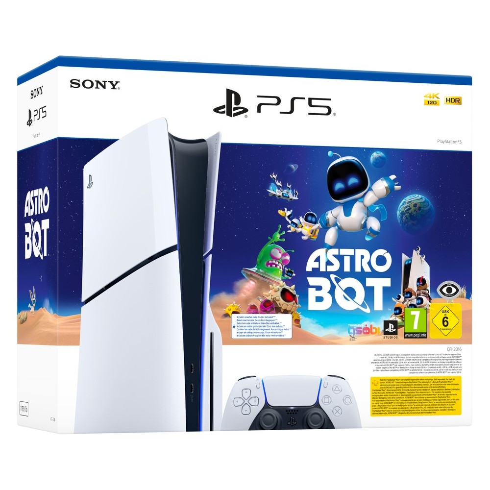 CONSOLE PS5 STANDARD EDITION SLIM 1TB SONY BUNDLE ASTRO BOT WHITE