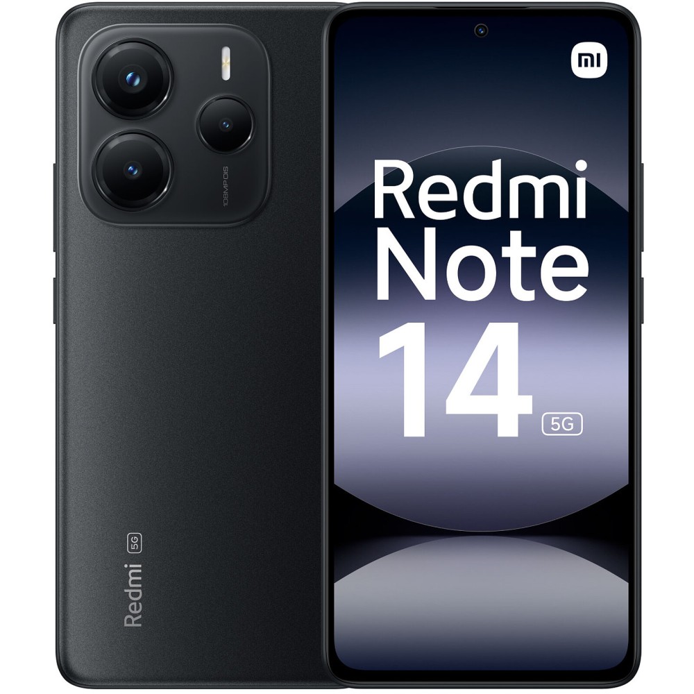 SMARTPHONE XIAOMI REDMI NOTE 14 5G 8+256GB DUOS MIDNIGHT BLACK