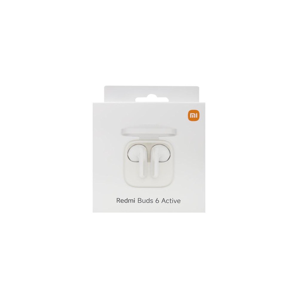 AURICOLARE BLUETOOTH XIAOMI REDMI BUDS 6 ACTIVE WHITE