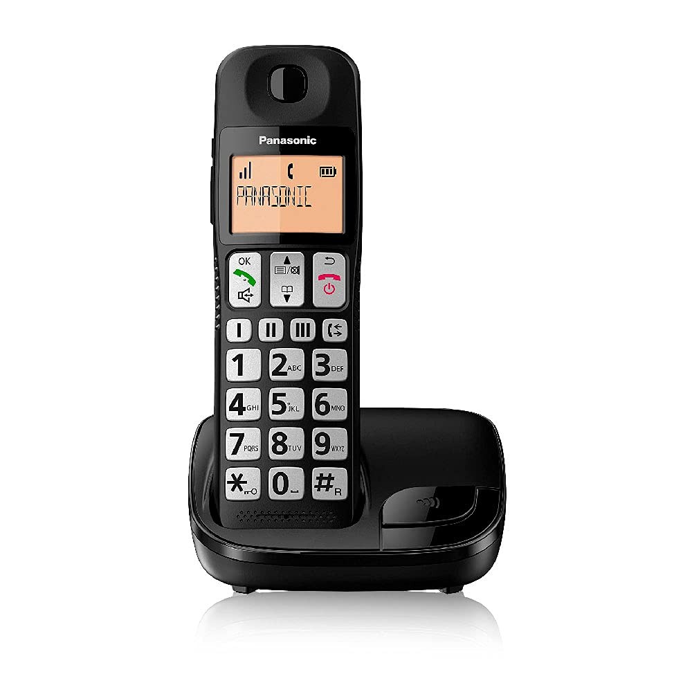 CORDLESS PANASONIC CON VIVAVOCE BLACK
