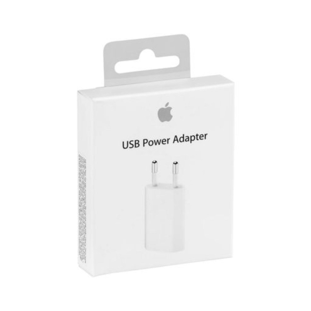 CARICABATTERIA DA RETE 5W APPLE PER IPHONE/IPOD MGN13ZM/A